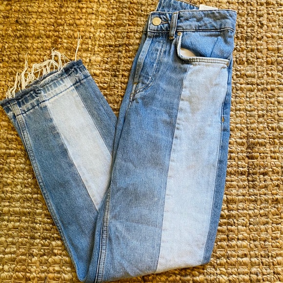 Mango Denim - Magno colorblock jeans size 2